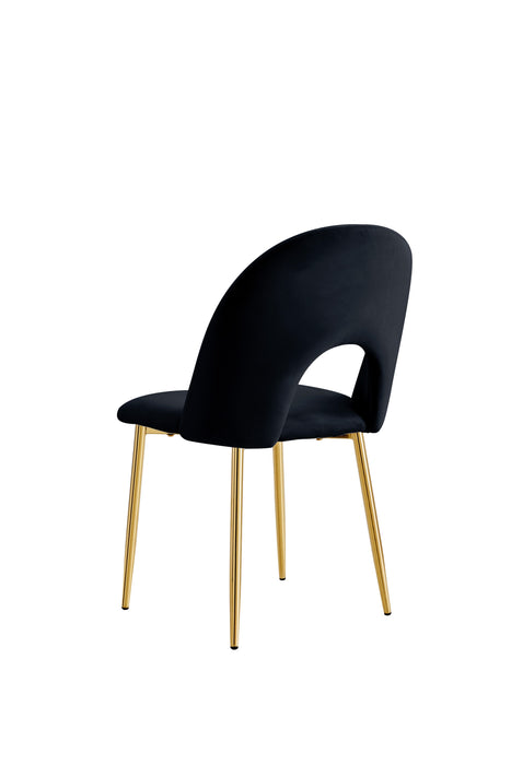 CHAISE TEDDY NOIR PIED GOLD - image 2