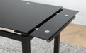 Table extensible BORA Noir