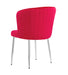 CHAISE DIANA CHROME VELOURS FUSHIA - image 3