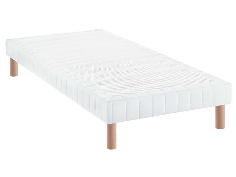 SOMMIER TAPISSIER 70x190 cm+ PIEDS OFFERTS - image 1