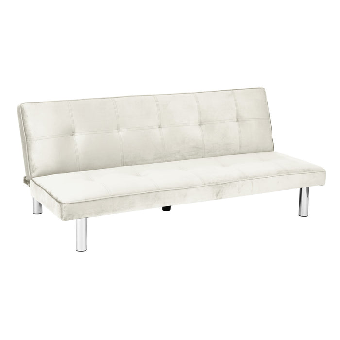 BANQUETTE CONVERTIBLE CLIC CLAC CHROME ECRU - image 1