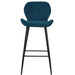 TABOURET DE BAR PRADO BLEU CANARD - image 1