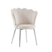 CHAISE NYMPHEA CHROME VELOURS BEIGE - image 1