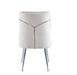 CHAISE ZIP CHROME VELOURS BEIGE - image 3