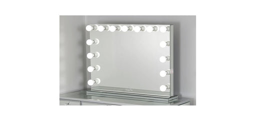 MIROIR RECTANGLE BLUETOOTH AVEC ENCEINTE ET LED 110x20x80 cm
