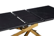 Table extensible AGATHE Gold plateau Céramique - image 3