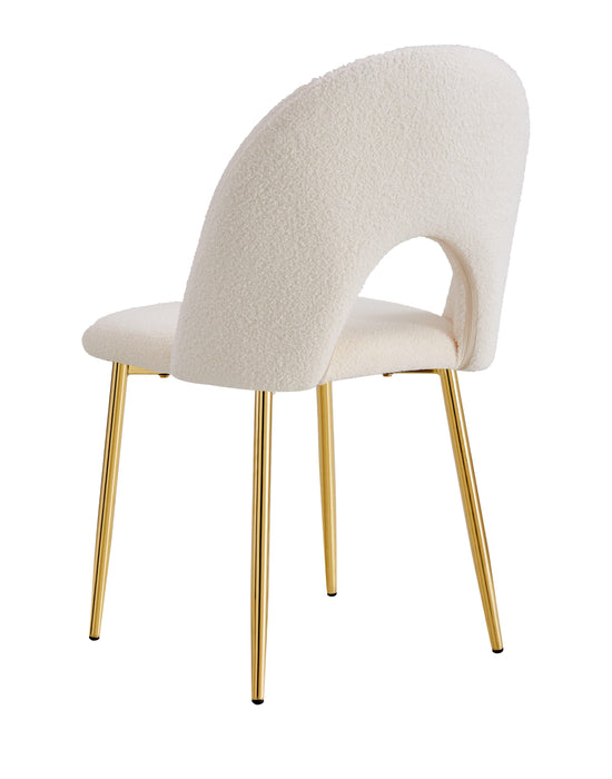 CHAISE TEDDY DOUDOU BEIGE PIED GOLD - image 2