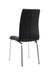 Chaise EMMA velours noir