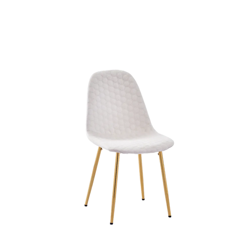 Chaise Scandinave ALVEOLE Gold beige