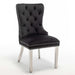 CHAISE POIGNEE RECTANGLE CHROME NOIR - image 1