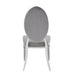 Lot de chaises MEDAILLON capitonnées chrome et velours - image 3