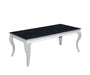 Table basse BAROQUE Chrome 120x60x45 cm - image 2