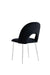 CHAISE TEDDY NOIR PIED CHROME - image 3