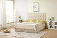 Cadre de lit ROMA velours 140x190cm - image 2