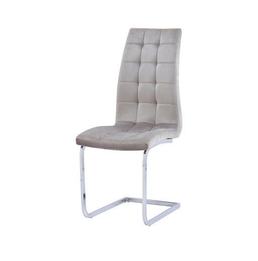 Chaise BELLA velours moka