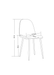 CHAISE SCANDINAVE PIED NOIR MOLLETONNE DOUDOU - image 4