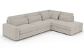 CANAPE LE BRISTOLA ANGLE DROIT DOUDOU BOUCLE 315X230cm - image 2