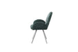 CHAISE AVEC ACCOUDOIR MIMI CHROME VERT SAPIN - image 3