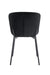CHAISE HAILEY PIED METAL NOIR ASSISE NOIR - image 3
