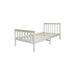 LIT BATNA EN BOIS BLANC 90x190cm - image 1