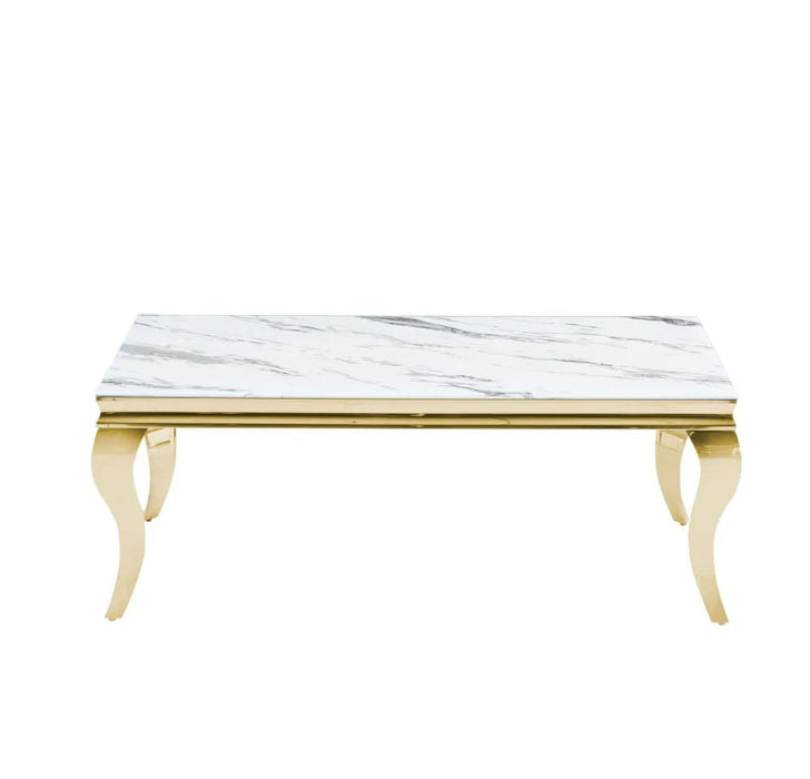 Table basse BAROQUE Gold 120x60x45 cm - image 2