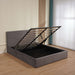 LIT COFFRE BASTIEN VELOURS GRIS 160X200 - image 3