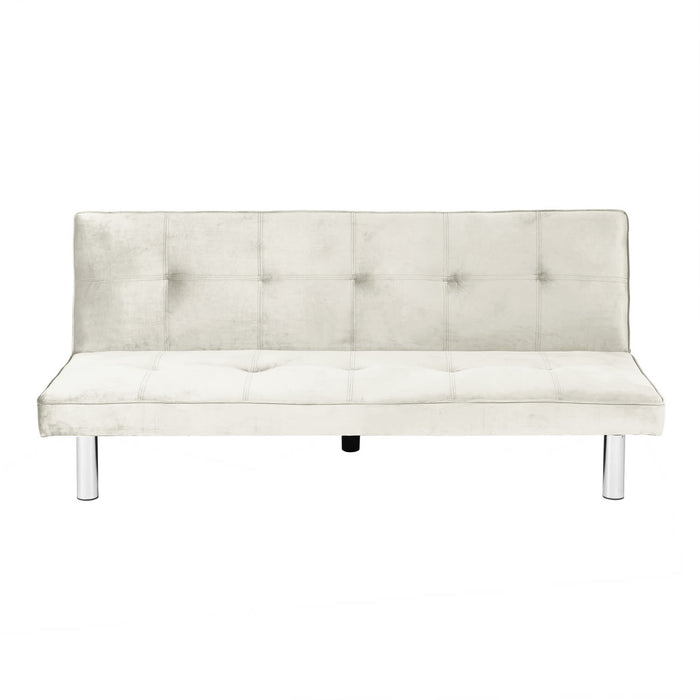 BANQUETTE CONVERTIBLE CLIC CLAC CHROME ECRU - image 3