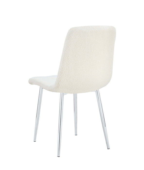CHAISE ELISA PIED CHROME DOUDOU - image 2