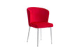 CHAISE DIANA CHROME VELOURS FUSHIA - image 1