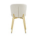 CHAISE HAILEY PIED GOLD ASSISE ECRU - image 3