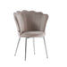 CHAISE NYMPHEA CHROME VELOURS MOKA - image 1