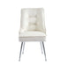 CHAISE ZIP CHROME VELOURS BEIGE - image 1