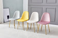 Chaise Scandinaves ABEILLE Gold