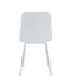 CHAISE ELISA PIED CHROME SERGE GRIS - image 3