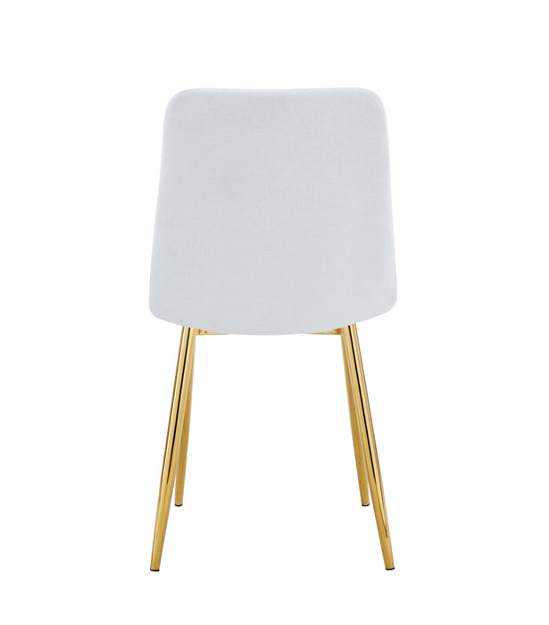 CHAISE ELISA PIED GOLD SERGE GRIS - image 3