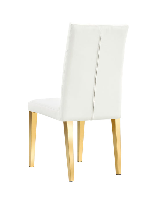 CHAISE NEW NEVADA CAPITONNEE GOLD ECRU - image 3