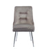 CHAISE ZIP CHROME VELOURS MOKA - image 1
