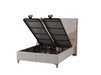 LIT COFFRE VENUS COTELE BEIGE 140X190CM - image 2