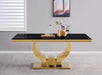 TABLE BASSE TROFY GOLD NOIR 120 x 70 x 45 cm - image 2