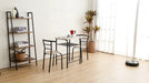 Ensemble table + 2 chaises CARRY Mdf l 80 cm - image 2