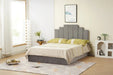Cadre de lit PIANO velours 140x190cm - image 2