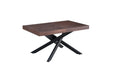 TABLE EXTENSIBLE A RALLONGE BALNI EN NOYER 140/220 - image 3