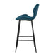 TABOURET DE BAR PRADO BLEU CANARD - image 3