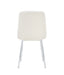CHAISE ELISA PIED CHROME DOUDOU - image 3