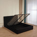 LIT COFFRE BASTIEN VELOURS NOIR 160X200 - image 3