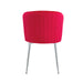 CHAISE DIANA CHROME VELOURS FUSHIA - image 2