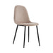 Lot de 4 chaises Scandinave ALVEOLE Métal noir - image 1