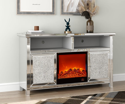 MEUBLE TV CHEMINEE ETINCELLE 146x40x85cm