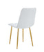 CHAISE ELISA PIED GOLD SERGE GRIS - image 2