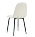 CHAISE SCANDINAVE PIED NOIR MOLLETONNE DOUDOU - image 2